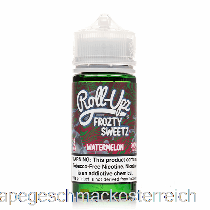 Wassermelonen-Punsch-Eis – Saft Roll-upz – 100 Ml, 6 Mg Vape-Geschmack